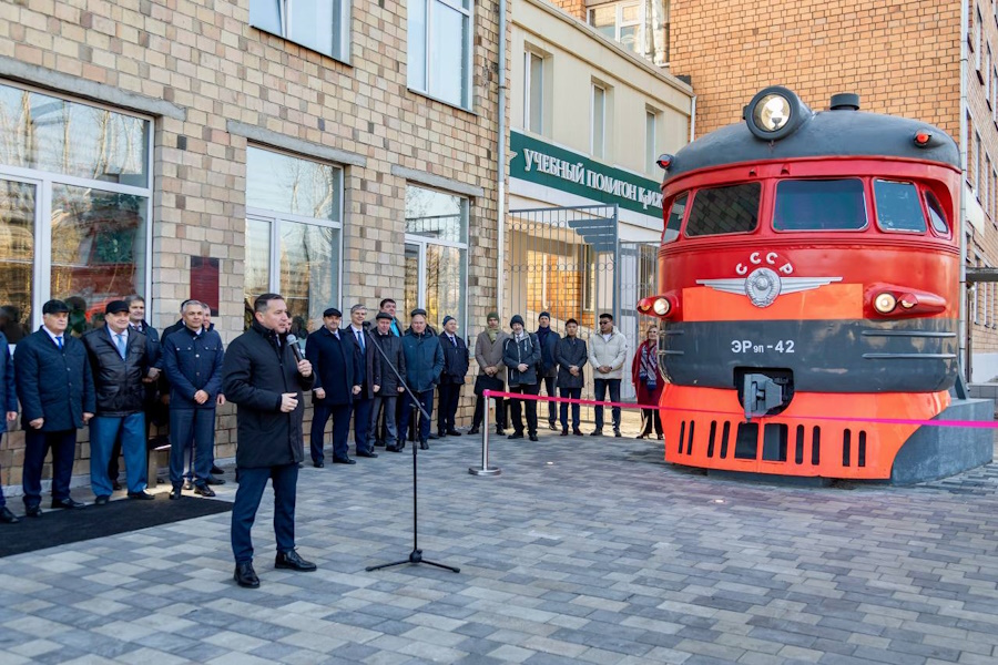 КрасЖД обновила учебный полигон Красноярского института ЖД транспорта к 130 летию